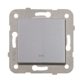 Viko 92605005 Artline Novella Gümüş Kapı Otomatiği Çerçevesiz Duvar Anahtarı