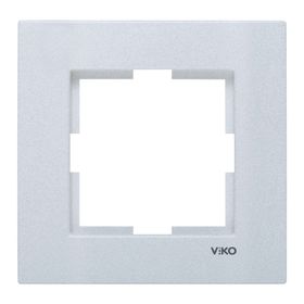 Viko 92605032 Artline Novella Gümüş Tekli Data Internet Çerçevesiz Duvar Anahtarı