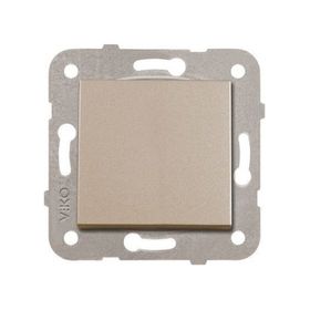 Viko 92605101 Artline Novella Saten Tekli Anahtar Çerçevesiz Priz