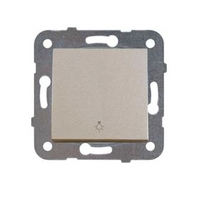 Viko 92605103 Artline Novella Saten Light Yaylı Anahtar Çerçevesiz Priz