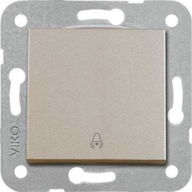 Viko 92605106 Artline Novella Saten Zil Çerçevesiz Duvar Anahtarı