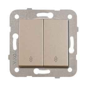 Viko 92605117 Artline Novella Saten Komütatör Vavian Çerçevesiz Duvar Anahtarı