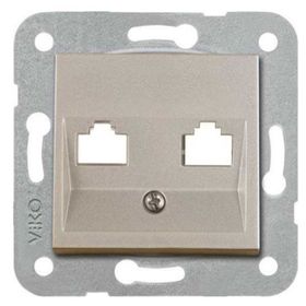 Viko 92605132 Artline Novella Saten Tekli Nümeris Telefon Çerçevesiz Duvar Anahtarı