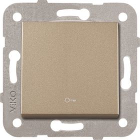 Viko 92605205 Artline Novella Bronz Kapı Otomatiği Çerçevesiz Duvar Anahtarı