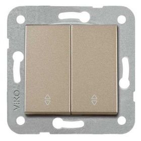 Viko 92605217 Artline Novella Bronz Komütatör Vavian Çerçevesiz Duvar Anahtarı