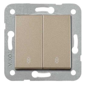 Viko 92605217 Artline Novella Bronz Komütatör Vavian Çerçevesiz Duvar Anahtarı