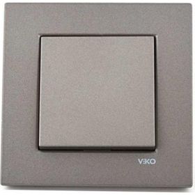 Viko 92605301 Antrasit Novella Anahtar Kapağı