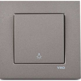 Viko 92605301 Artline Novella Antrasit Tekli Anahtar Çerçevesiz Priz