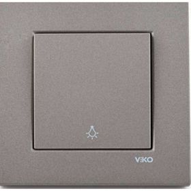 Viko 92605301 Artline Novella Antrasit Tekli Anahtar Çerçevesiz Priz