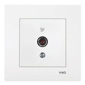 Viko 92605409 Novella Füme F Konnektörlü Sonlu Uydu Prizi