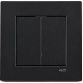 Viko 92605502 Novella Siyah Komütatör