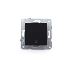 Viko 92605503 Artline Novella Siyah Light Çerçevesiz Duvar Anahtarı