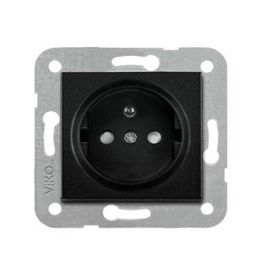 Viko 92605545 Artline Novella Siyah Ups Çerçevesiz Priz