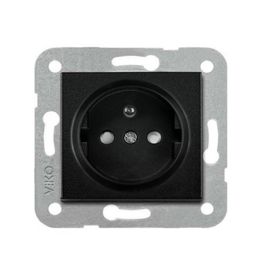 Viko 92605545 Artline Novella Siyah Ups Çerçevesiz Priz