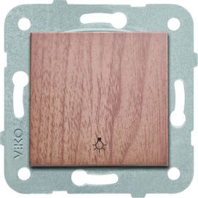 Viko 92615103 Artline Novella Ceviz Light Çerçevesiz Duvar Anahtarı