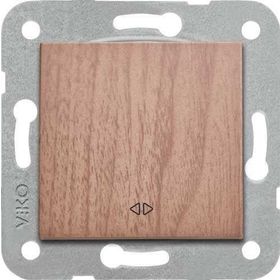 Viko 92615131 Artline Novella Ceviz Permütatör Ara Vavian Çerçevesiz Duvar Anahtarı