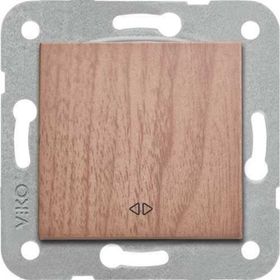 Viko 92615131 Artline Novella Ceviz Permütatör Ara Vavian Çerçevesiz Duvar Anahtarı