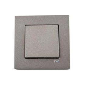 Viko Artline Novella Antrasit Çerçeveli Kapı Otomatiği