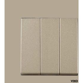 Viko Artline Novella Bronz Çerçeveli 3'lü Anahtar