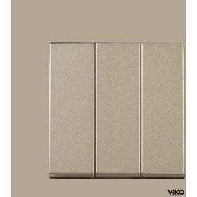 Viko Artline Novella Bronz Çerçeveli 3'lü Anahtar