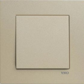 Viko Artline Novella Bronz Çerçeveli Tekli Anahtar