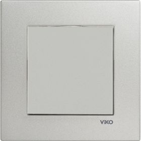 Viko Artline Novella Çerçeveli Saten Tekli Anahtar