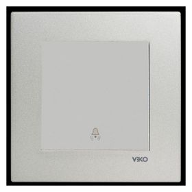 Viko Artline Novella Çerçeveli Seten Zil Anahtarı