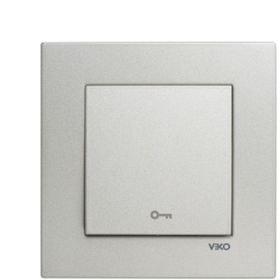 Viko Artline Novella Saten Kapı Otomatiği Çerçeveli Priz