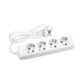 Viko Beyaz Multi-Let Topraklı Kablolu Çocuk Korumalı 2 m 4'lü Priz