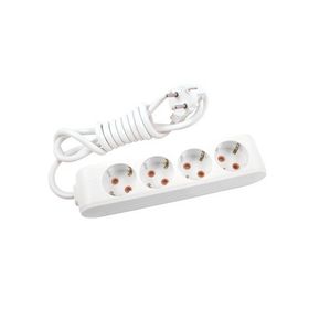 Viko Beyaz Multi-Let Topraklı Kablolu Çocuk Korumalı 2 m 4'lü Priz