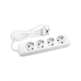 Viko By Panasonic 90113402 Multi-Let Topraklı Kablolu Çocuk Korumalı 2 mt Dörtlü Priz