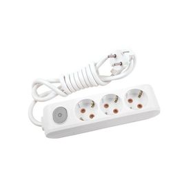 Viko By Panasonic 90117302 Multi-Let 2 mt Topraklı Anahtarlı Çocuk Korumalı Kablolu Üçlü Priz