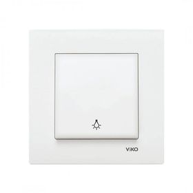 Viko By Panasonic 90967003 Karre Çerçevesiz Beyaz Light Anahtarı