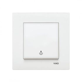 Viko By Panasonic 90967003 Karre Çerçevesiz Beyaz Light Anahtarı