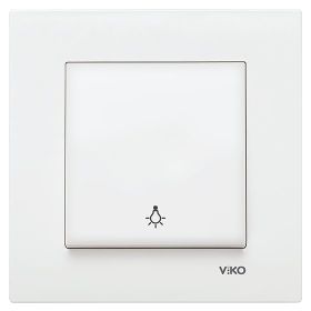 Viko By Panasonic 90967003 Karre Çerçevesiz Beyaz Light Anahtarı