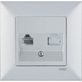 Viko CAT3 Artline Trenda Numeris Çerçevesiz Telefon Prizi