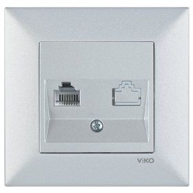 Viko CAT3 Artline Trenda Numeris Çerçevesiz Telefon Prizi