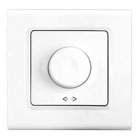 Viko Çerçeveli Linnera Beyaz Dimmer