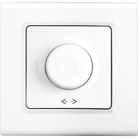 Viko Çerçeveli Linnera Beyaz Dimmer