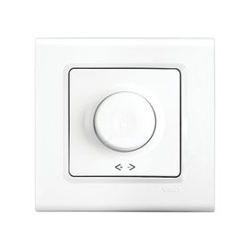 Viko Çerçeveli Linnera Beyaz Dimmer