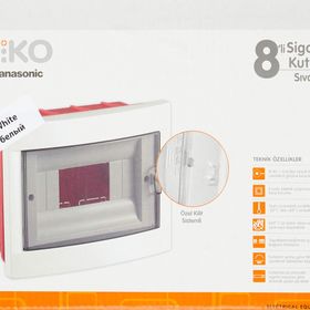 Viko Halojen Free 8'li Sıva Altı Sigorta Kutusu