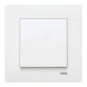 Viko Kare 90960701 Beyaz Anahtar