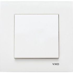Viko Kare 90960701 Beyaz Anahtar