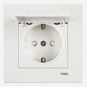 Viko Karre 90960712 Kapaklı Topraklı Priz