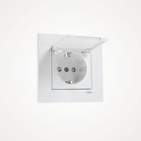 Viko Karre 90960712 Kapaklı Topraklı Priz