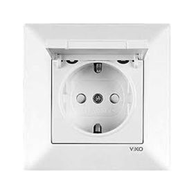 Viko Karre 90960812 Kapaklı Topraklı Priz