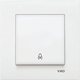 Viko Karre 90967006 Beyaz Çerçevesiz Zil Anahtarı