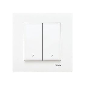 Viko Karre 90967016 Beyaz Çerçevesiz Jaluzi Kumanda Anahtarı