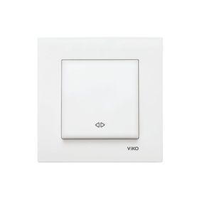 Viko Karre 90967031 Beyaz Çerçevesiz Permütatör Ara Vavien