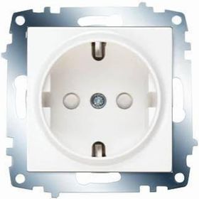 Viko Karre 90967042 Beyaz Çerçevesiz Çocuk Korumalı Topraklı Priz